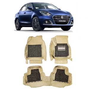 Floor Mats for New Swift Dzire - beige